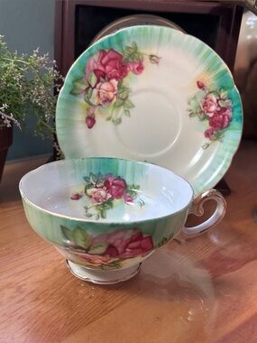 (UT) Vintage UCAGO Teacup and Saucer